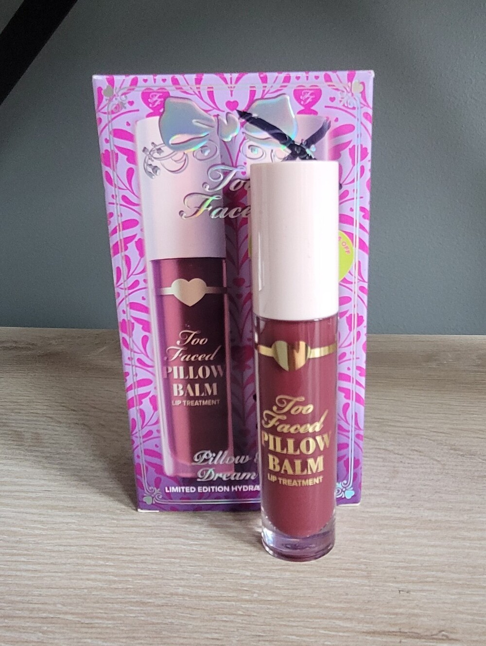 Too Faced Hydrating Pillow Lip Balm in Berry Jam Kiss